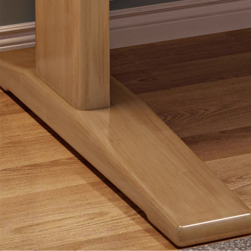 Height-Adjustable Writing Desk with Shelf - US Writing Desk