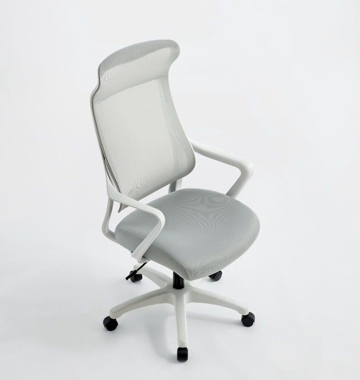 Adjustable Mesh Office Chair with Lumbar Support and Headrest - US Writing Desk