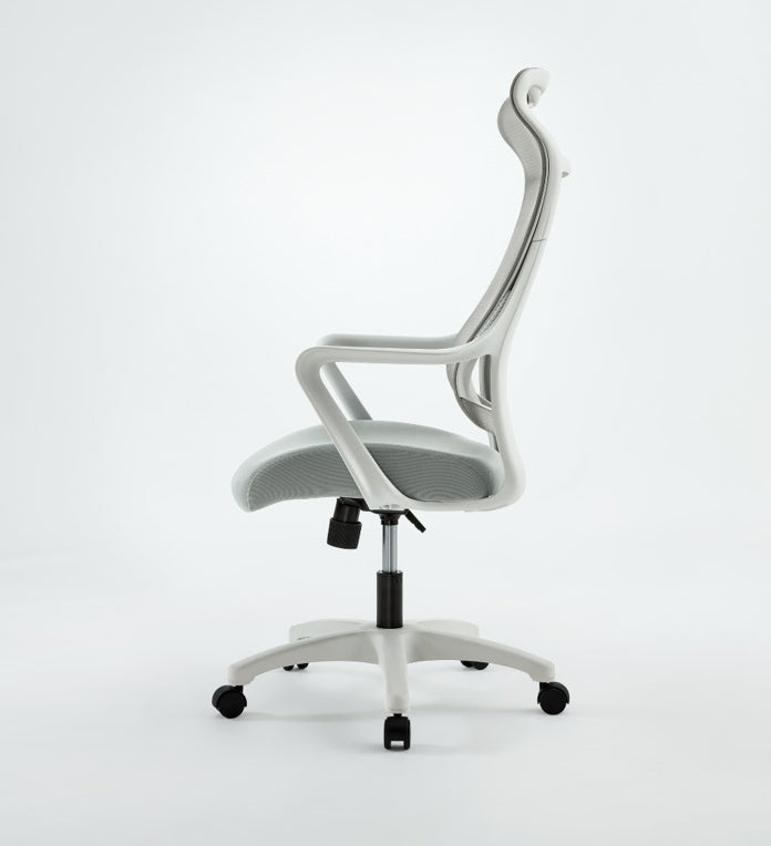 Adjustable Mesh Office Chair with Lumbar Support and Headrest - US Writing Desk