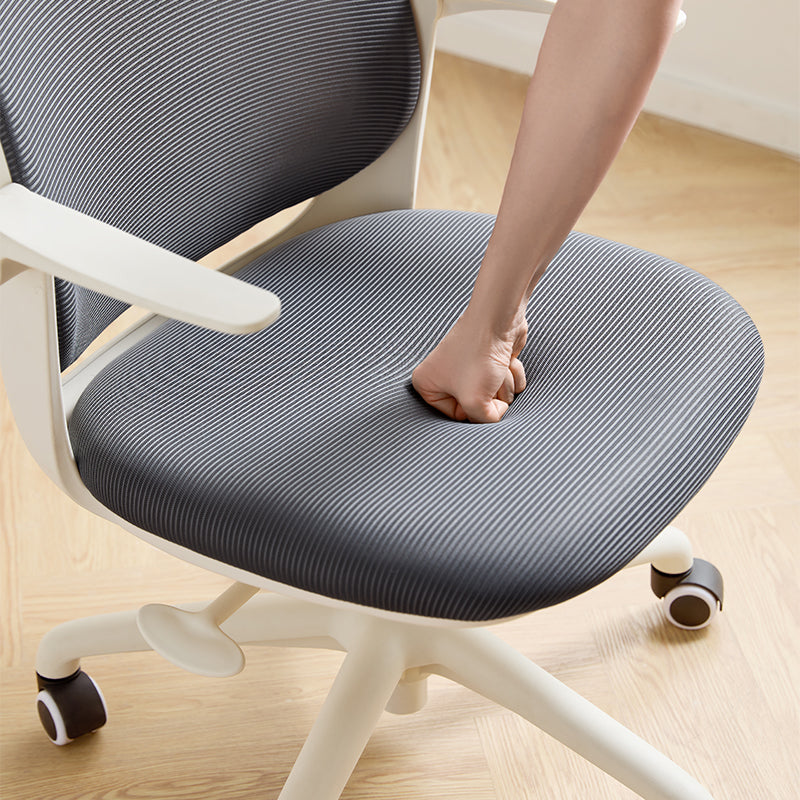Mesh Adjustable Rolling Office Chair with Ergonomic Support - US Writing Desk