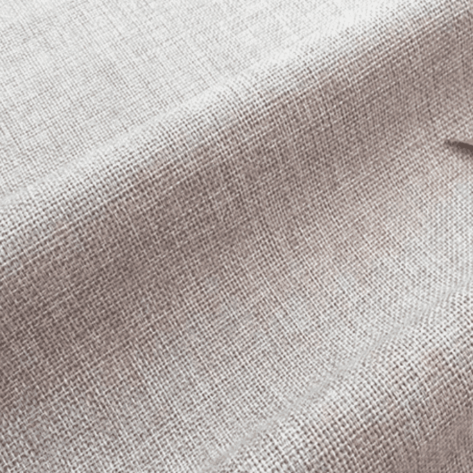 Pier Solid Wood Dining Chair with Cotton & Linen Upholstery - Natural Wood - US Writing Desk