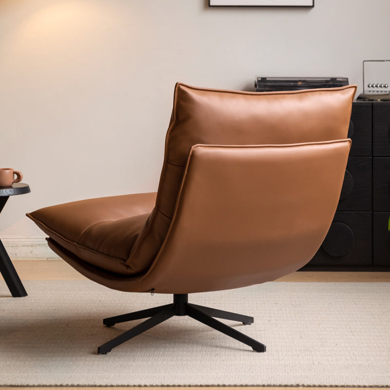 Faux Leather 360 Swivel Computer Chair - US Writing Desk