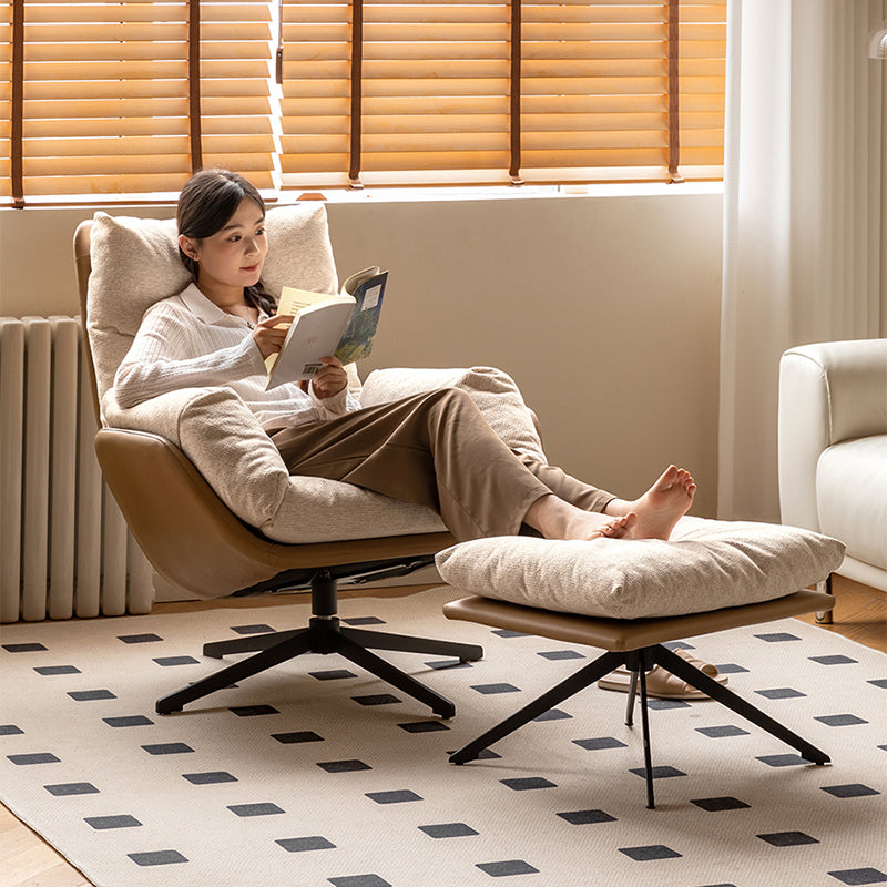 Adjustable Swivel Office Chair with Matching Stool - US Writing Desk