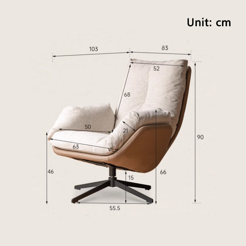 Adjustable Swivel Office Chair with Matching Stool - US Writing Desk